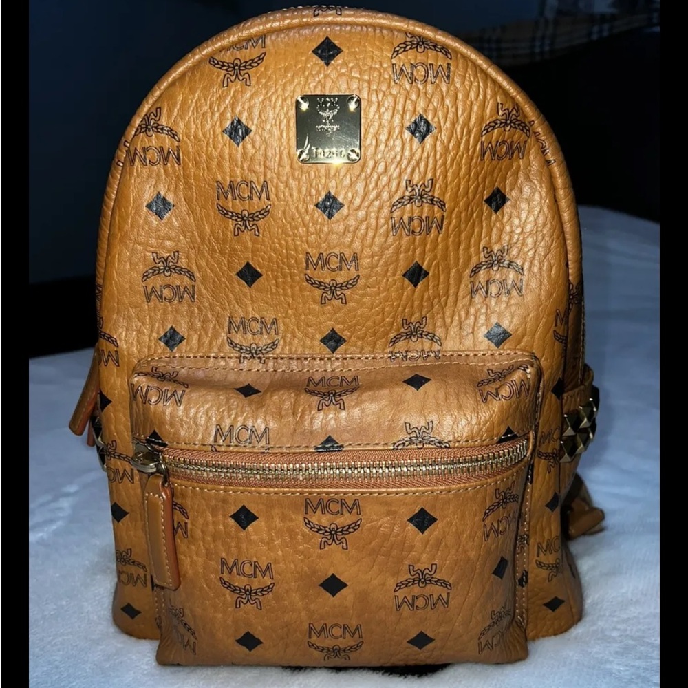 MCM Stark Side Stud Backpack (mini)